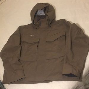 Simms Guide jacket brand new no tags brown size XL